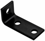 ASSA ABLOY AMERICAS RESIDENTIALI NC Corner Brace, Black Steel, 3-1/2 In.