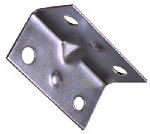 ASSA ABLOY AMERICAS RESIDENTIALI NC 4-Pk., 1-1/2 x 3/4 In. Zinc Corner Brace HARDWARE & FARM SUPPLIES ASSA ABLOY AMERICAS RESIDENTIALI NC