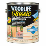 WOODLIFE Wolman 00903 Preservative, Clear, Liquid, 1 gal, Can PAINT WOODLIFE