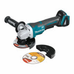MAKITA USA INC LXT Cordless Angle Grinder, Brushless, Paddle Switch Cut-Off, 4-1/2-In., 18-Volt Lithium Ion, TOOL ONLY