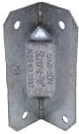 SIMPSON STRONG TIE Gusset Angle Connector, 18 Gauge Steel, 2.75 x 1 In. HARDWARE & FARM SUPPLIES SIMPSON STRONG TIE