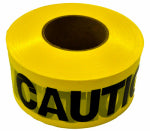 CH HANSON CH Hanson 19000 Barricade Safety Tape, 3 in W, 1000 ft L, Yellow, Polyethylene TOOLS CH HANSON