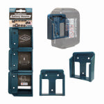 METALMARK INDUSTRIAL INC Battery Mounts Compatible with Makita 18V LXT Batteries, 6-Pk.