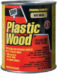 DAP DAP 21506 Wood Filler, Paste, Strong Solvent, Natural, 16 oz PAINT DAP