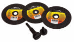 FORNEY Forney 71798 Cut-Off Wheel Kit, 3 in Dia TOOLS FORNEY