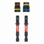 MILWAUKEE ELECTRIC TOOL CORP 2-Pc. Shockwave Impact Duty 2-in-1 Magnetic Nut Driver Set
