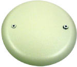 CARLON Carlon CPC4WH Box Cover, 4 in Dia, Round, Lexan, White ELECTRICAL CARLON