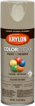 KRYLON Krylon K05526007 Enamel Spray Paint, 12 oz Can, 25 sq-ft Coverage Area, Solvent Base, Gloss, Khaki PAINT KRYLON