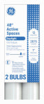 GE GE 93130669 Tube Light Bulb, 32 W, T8 Linear Lamp, G13 Bi-Pin Lamp Base, 2900 Lumens, 6500 K Color Temp, Daylight ELECTRICAL GE