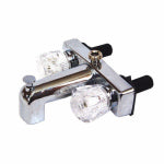 US HARDWARE US Hardware RV-022B Tub and Shower Diverter, 1/2 in Connection, Plastic, Chrome AUTOMOTIVE US HARDWARE