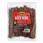 NYLABONE PRODUCTS Beef Hide Munchy Strips Dog Treat, 6.5 In., 50-Ct.