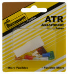 BUSSMANN Bussmann BP/ATR-A7-RPP Fuse Kit, Includes (1) ATR-5, ATR-10, ATR-15, ATR-20, ATR-25, ATR-30, ATR-7-1/2, Fuse Pullers AUTOMOTIVE BUSSMANN