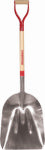 RAZOR-BACK Razor-Back 53128 Scoop Shovel, 15 in W Blade, Aluminum Blade, Wood Handle, D-Shaped Handle, 44-3/4 in OAL LAWN & GARDEN RAZOR-BACK
