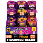 SHAWSHANK LEDZ Flashing Halloween LED Necklace, Assorted