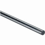 ASSA ABLOY AMERICAS RESIDENTIALI NC Smooth Axel Rod, Zinc, 1/4 x 36 In. HARDWARE & FARM SUPPLIES ASSA ABLOY AMERICAS RESIDENTIALI NC