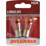 OSRAM SYLVANIA INC 1156A Long Life Miniature Amber Bulb, 2-Pk. AUTOMOTIVE OSRAM SYLVANIA INC