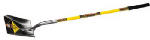 SEYMOUR Structron 49732 Square Point Shovel, 9-1/2 in W Blade, 14 ga Gauge, Carbon Spring Steel Blade, Fiberglass Handle LAWN & GARDEN SEYMOUR