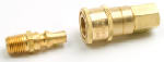 ENERCO GROUP INC Propane or Natural Gas Quick Connector, 1/4-In. MP x 1/4-In. FP