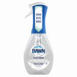 DAWN Dawn Platinum 65732 Dish Soap Spray, 16 oz, Liquid, Free and Clear Scent, Clear CLEANING & JANITORIAL SUPPLIES DAWN