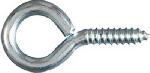 ASSA ABLOY AMERICAS RESIDENTIALI NC Screw Eye, Large, 1-1/16 In., #14, 12-Pk.