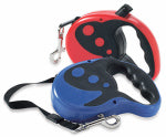 WESTMINSTER PET Dog Leash, Retractable, Up to 65 Lbs., Red or Blue, 16 Ft. PET & WILDLIFE SUPPLIES WESTMINSTER PET