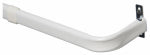 KENNEY Kenney KN513 Curtain Rod, 1 in Dia, 84 to 120 in L, Steel, White PAINT KENNEY