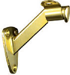 ASSA ABLOY AMERICAS RESIDENTIALI NC 2-Pc. Handrail Bracket, Brass
