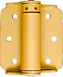 ASSA ABLOY AMERICAS RESIDENTIALI NC Spring Hinge, Adjustable, Brass, 3 In., 2-Pk. HARDWARE & FARM SUPPLIES ASSA ABLOY AMERICAS RESIDENTIALI NC