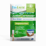 TRU EARTH ENVIRONMENTAL PRODUCTS Laundry Detergent Eco-Strips, Fragrance-free, 32-Ct.