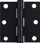 ASSA ABLOY AMERICAS RESIDENTIALI NC 3 x 3 In. Black Square Corner Door Hinge HARDWARE & FARM SUPPLIES ASSA ABLOY AMERICAS RESIDENTIALI NC