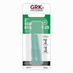 GRK FASTENERS GRK Fasteners 187443 Drive Bit, T25 Drive, Star Drive, Hex Shank, 2 in L, Steel HARDWARE & FARM SUPPLIES GRK FASTENERS