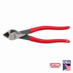 MILWAUKEE Milwaukee MT508 Cutting Pliers, 8 in OAL, 0.97 in Jaw Opening, Red Handle TOOLS MILWAUKEE