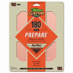 GATOR Gator 7265 Sanding Sheet, 11 in L, 9 in W, Extra Fine, 180 Grit, Aluminum Oxide Abrasive PAINT GATOR