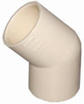 NIBCO INC CPVC Pipe Elbow, 45-Degree, 1 In.