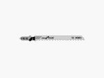 ROBERT BOSCH TOOL GROUP High Carbide Steel T-Shank Jigsaw Blade, 4-In., 6-TPI, 5-Pk.