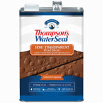 THOMPSON'S WATERSEAL Thompson's WaterSeal TH.092301-16 Waterproofing Stain, Semi-Transparent, Liquid, Chestnut Brown, 1 gal PAINT THOMPSON'S WATERSEAL
