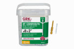 ITW BRANDS GRK White RT Composite #8 x 2" Screws 605-Ct.