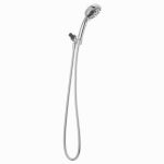 DELTA FAUCET CO H2Okinetic 6-Spray Handheld Shower Head, Chrome