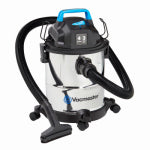 CLEVA INT'L TRADING LTD Vacmaster Blue Line 4-Gallon* 3 Peak HP Stainless Steel Wet/Dry Vacuum MVOA407S TOOLS CLEVA INT'L TRADING LTD