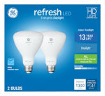 GE GE 93129077 Reflector LED Bulb, BR30 Lamp, 90 W Equivalent, E26/24 Medium Lamp Base, Dimmable, Daylight Light ELECTRICAL GE