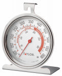 TAYLOR PRECISION PRODUCTS Oven Thermometer, 3 In. Round