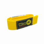 WRAP IT STORAGE Wrap-It Storage 100-BS-12YE Cable Wrap, 1 in W, 12 in L, Polypropylene, Yellow, Hook and Loop Adhesive ELECTRICAL WRAP IT STORAGE
