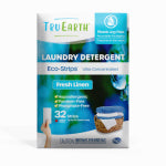 TRU EARTH ENVIRONMENTAL PRODUCTS Laundry Detergent Eco-Strips, Fresh Linen Scent, 32-Ct.