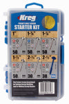 KREG TOOL COMPANY Pocket-Hole Screw Starter Kit, 260-Pc. TOOLS KREG TOOL COMPANY