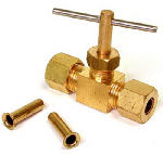 DIAL Dial 9406 Compression Needle Valve, Straight, Brass, For: Evaporative Cooler Purge Systems APPLIANCES & ELECTRONICS DIAL