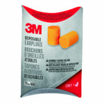 3M COMPANY Disposable Earplugs, Pair