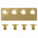 ASSA ABLOY AMERICAS RESIDENTIALI NC Sliding Door Connecting Adaptor, Brushed Gold