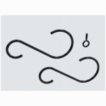 ASSA ABLOY AMERICAS RESIDENTIALI NC Extension Hook, Black