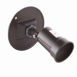 RACO INCORPORATED Weatherproof Combination Lampholder/Cover for Par 38 Lamps, Bronze, 4 In. Round ELECTRICAL RACO INCORPORATED