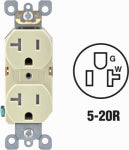 LEVITON MFG CO 20A IV RESIS OUTLET